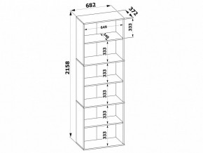 Стеллаж ШУ-30 в Стрежевом - strezevoi.mebel24.online | фото 3