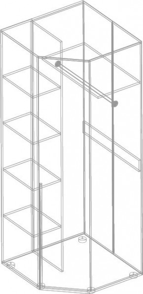 СТИЛ Шкаф угловой в Стрежевом - strezevoi.mebel24.online | фото 2