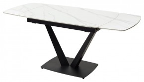 Стол ALATRI 120 MATT WHITE MARBLE SOLID CERAMIC / BLACK, ®DISAUR в Стрежевом - strezevoi.mebel24.online | фото 10