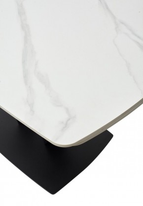 Стол ALATRI 120 MATT WHITE MARBLE SOLID CERAMIC / BLACK, ®DISAUR в Стрежевом - strezevoi.mebel24.online | фото 11