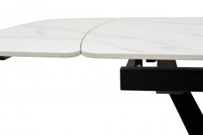 Стол ALATRI 120 MATT WHITE MARBLE SOLID CERAMIC / BLACK, ®DISAUR в Стрежевом - strezevoi.mebel24.online | фото 5
