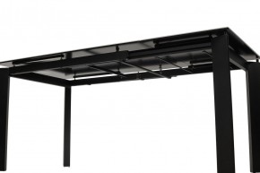 Стол CORNER 120 MATTE STATUARIO Белый мрамор матовый керамика, стекло/ черный каркас, ®DISAUR в Стрежевом - strezevoi.mebel24.online | фото 9