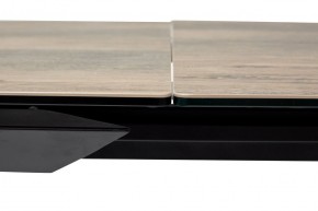 Стол CREMONA 140 KL-61 под дерево, итальянская керамика/ черный каркас, ®DISAUR в Стрежевом - strezevoi.mebel24.online | фото 6
