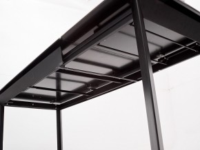 Стол CREMONA 140 MATTE STATUARIO Белый мрамор матовый, керамика/ черный каркас, ®DISAUR в Стрежевом - strezevoi.mebel24.online | фото 7