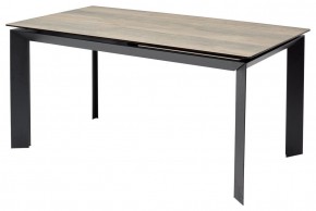 Стол CREMONA 180 KL-61 Под дерево, итальянская керамика / черный каркас, ®DISAUR в Стрежевом - strezevoi.mebel24.online | фото 5