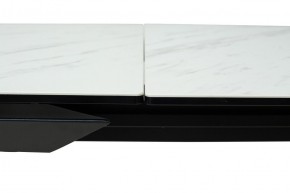 Стол CREMONA 180 KL-99 Белый мрамор матовый, итальянская керамика / черный каркас, ®DISAUR в Стрежевом - strezevoi.mebel24.online | фото 12