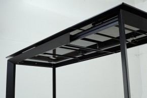 Стол CREMONA 180 KL-99 Белый мрамор матовый, итальянская керамика / черный каркас, ®DISAUR в Стрежевом - strezevoi.mebel24.online | фото 13