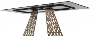 Стол ENNA 220 KL-188 Контрастный мрамор матовый, итальянская керамика/ каркас цвета шампань, ®DISAUR в Стрежевом - strezevoi.mebel24.online | фото 12