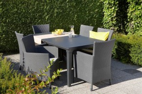 Стол Футура (Futura) графит в Стрежевом - strezevoi.mebel24.online | фото 2