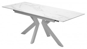 Стол Кентукки 3 140 БЕЛЫЙ МРАМОР, стекло / БЕЛЫЙ, М-City в Стрежевом - strezevoi.mebel24.online | фото 10