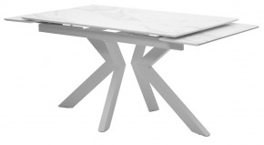 Стол Кентукки 3 140 БЕЛЫЙ МРАМОР, стекло / БЕЛЫЙ, М-City в Стрежевом - strezevoi.mebel24.online | фото 8