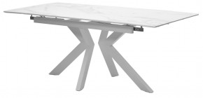 Стол Кентукки 3 140 БЕЛЫЙ МРАМОР, стекло / БЕЛЫЙ, М-City в Стрежевом - strezevoi.mebel24.online | фото 9