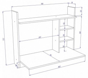 Стол компьютерный Cross СтТ4 в Стрежевом - strezevoi.mebel24.online | фото 4