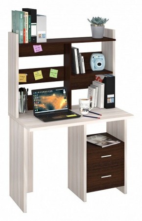 Стол компьютерный Домино Лайт СКЛ-Прям100+НКЛ-100 в Стрежевом - strezevoi.mebel24.online | фото 2