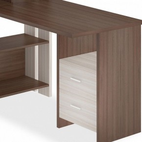 Стол компьютерный Домино Лайт СТЛ-ОВХ+С100Прям в Стрежевом - strezevoi.mebel24.online | фото 2