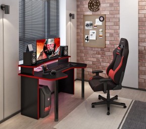 Стол компьютерный Домино Lite СКЛ-Игр120+НКИЛ120 в Стрежевом - strezevoi.mebel24.online | фото 2