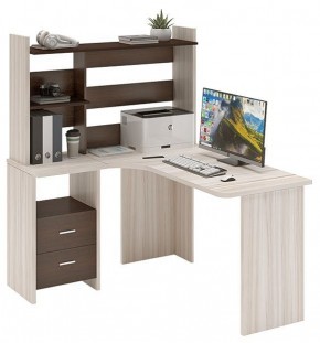 Стол компьютерный Домино Lite СКЛ-Угл130+НКЛ-120 в Стрежевом - strezevoi.mebel24.online | фото 2