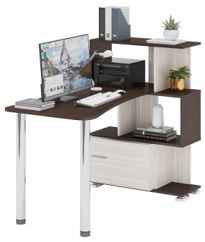 Стол компьютерный Домино СЛ-5-3СТ-2+БД в Стрежевом - strezevoi.mebel24.online | фото 2