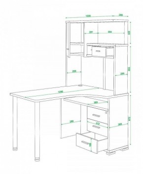 Стол компьютерный Домино СР-130 в Стрежевом - strezevoi.mebel24.online | фото 5