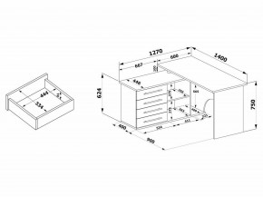 Стол компьютерный КСТ-109Л в Стрежевом - strezevoi.mebel24.online | фото 4