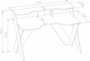 Стол компьютерный КСТ-118 в Стрежевом - strezevoi.mebel24.online | фото 3