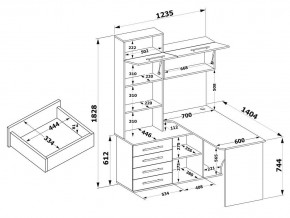 Стол компьютерный КСТ-14.1Л в Стрежевом - strezevoi.mebel24.online | фото 5