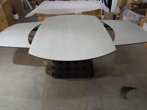 Стол LORENS 150 TL-58 поворотная система раскладки, испанская керамика / Темно-серый, ®DISAUR в Стрежевом - strezevoi.mebel24.online | фото 2