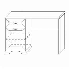 Стол письменный 1200 Сиена в Стрежевом - strezevoi.mebel24.online | фото 8
