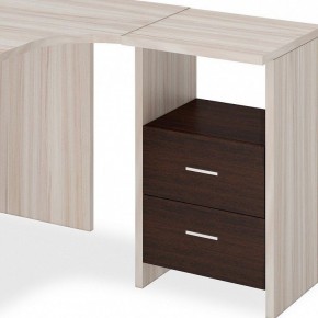 Стол письменный Домино Лайт СКЛ-Угл130 в Стрежевом - strezevoi.mebel24.online | фото 3