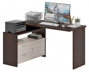Стол письменный Домино Lite СКЛ-ПРЯМ130+ТБЛ в Стрежевом - strezevoi.mebel24.online | фото 2