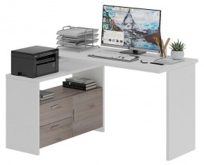 Стол письменный Домино Lite СКЛ-ПРЯМ130+ТБЛ в Стрежевом - strezevoi.mebel24.online | фото 3