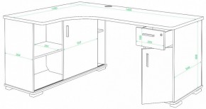Стол письменный Домино СР-140М в Стрежевом - strezevoi.mebel24.online | фото 2