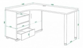 Стол письменный Домино СР-145СМ в Стрежевом - strezevoi.mebel24.online | фото 5