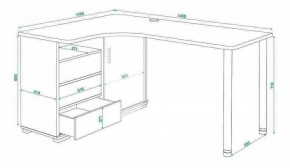 Стол письменный Домино СР-145СМ в Стрежевом - strezevoi.mebel24.online | фото 5
