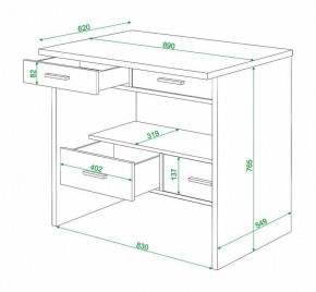Стол письменный Живой дизайн СК-12 в Стрежевом - strezevoi.mebel24.online | фото 2