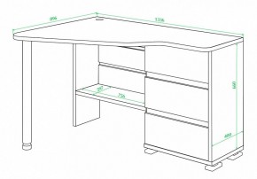 Стол письменный СР-322С в Стрежевом - strezevoi.mebel24.online | фото 2