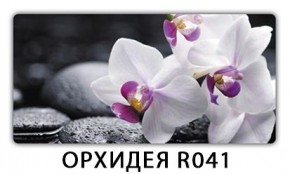 Стол раздвижной-бабочка Трилогия с фотопечатью Цветы R044 в Стрежевом - strezevoi.mebel24.online | фото 20