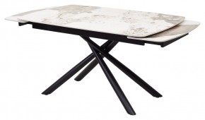 Стол RIVOLI 140 GLOSS LUXURY PANDORA SOLID CERAMIC / BLACK, ®DISAUR в Стрежевом - strezevoi.mebel24.online | фото 5