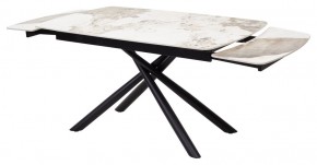 Стол RIVOLI 140 GLOSS LUXURY PANDORA SOLID CERAMIC / BLACK, ®DISAUR в Стрежевом - strezevoi.mebel24.online | фото 6