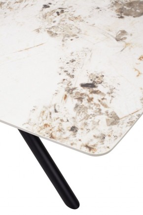 Стол RIVOLI 140 GLOSS LUXURY PANDORA SOLID CERAMIC / BLACK, ®DISAUR в Стрежевом - strezevoi.mebel24.online | фото 8