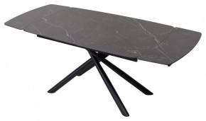 Стол RIVOLI 140 MATT BLACK MARBLE SOLID CERAMIC / BLACK, ®DISAUR в Стрежевом - strezevoi.mebel24.online | фото 3