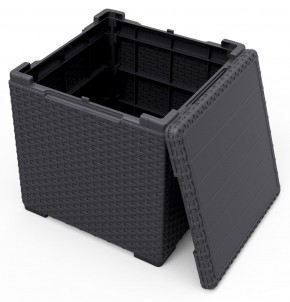 Стол с функцией хранения Виго (Vigo storage box) графит в Стрежевом - strezevoi.mebel24.online | фото 3