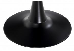 Стол стеклянный Tulip 90x74 black glass в Стрежевом - strezevoi.mebel24.online | фото 3