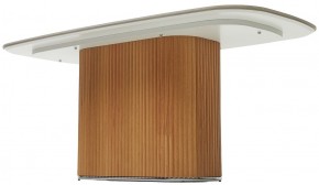 Стол TAMPA 180 цвет БЕЛЫЙ МРАМОР M326, керамика / Каркас OAK, ®DISAUR в Стрежевом - strezevoi.mebel24.online | фото 8