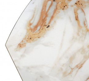 Стол TERAMO 135 GLOSS GRAND JADE SOLID CERAMIC, керамика, поворотн.механизм / Черный каркас, ®DISAUR в Стрежевом - strezevoi.mebel24.online | фото 13