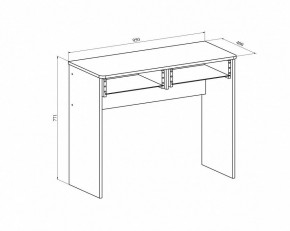 Стол туалетный Эконом Стандарт ТС-25 в Стрежевом - strezevoi.mebel24.online | фото 7