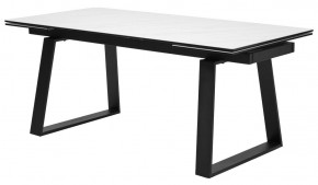 Стол VASTO 180 MARBLES KL-99 Белый мрамор матовый, итальянская керамика/ черный каркас, ®DISAUR в Стрежевом - strezevoi.mebel24.online | фото