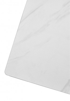 Стол VASTO 180 MARBLES KL-99 Белый мрамор матовый, итальянская керамика/ черный каркас, ®DISAUR в Стрежевом - strezevoi.mebel24.online | фото 7