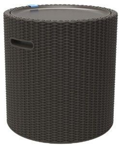 Столик-холодильник Кул-Стул (Cool stool) коричневый в Стрежевом - strezevoi.mebel24.online | фото 1