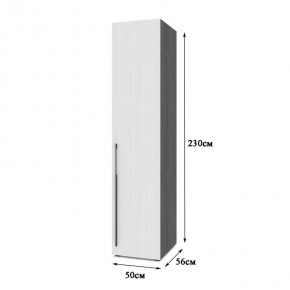 СТОУН С11 Шкаф-пенал (дуб серый) в Стрежевом - strezevoi.mebel24.online | фото 2